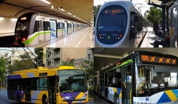 Πώς θα κινηθούν λεωφορεία, ηλεκτρικός, μετρό και τραμ αύριο και την Πρωτοχρονιά